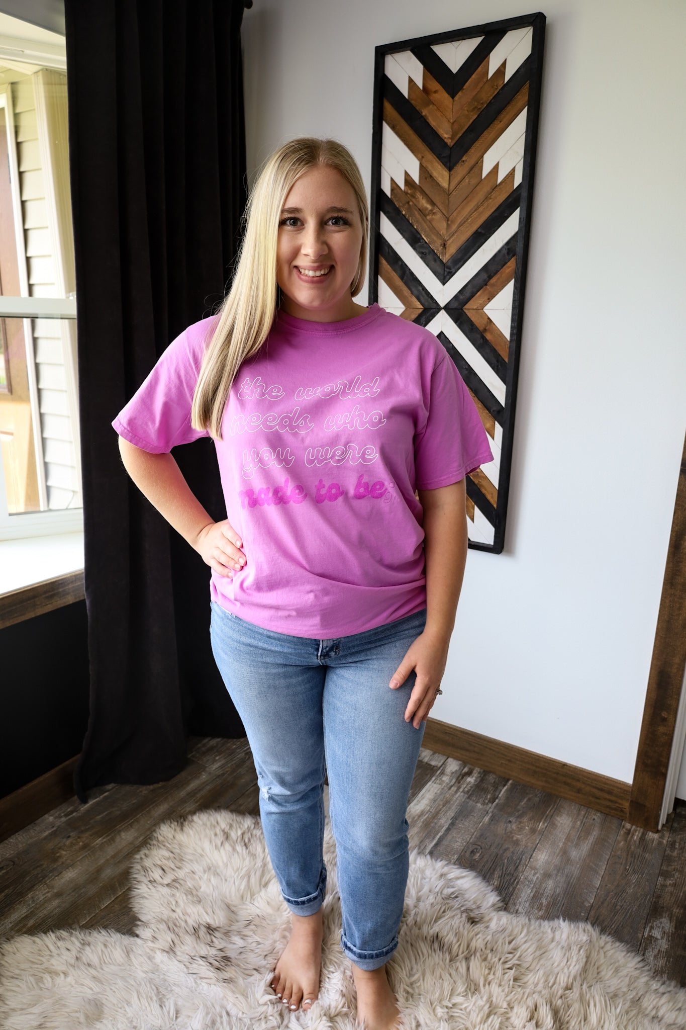 made to be; tee - wild orchid