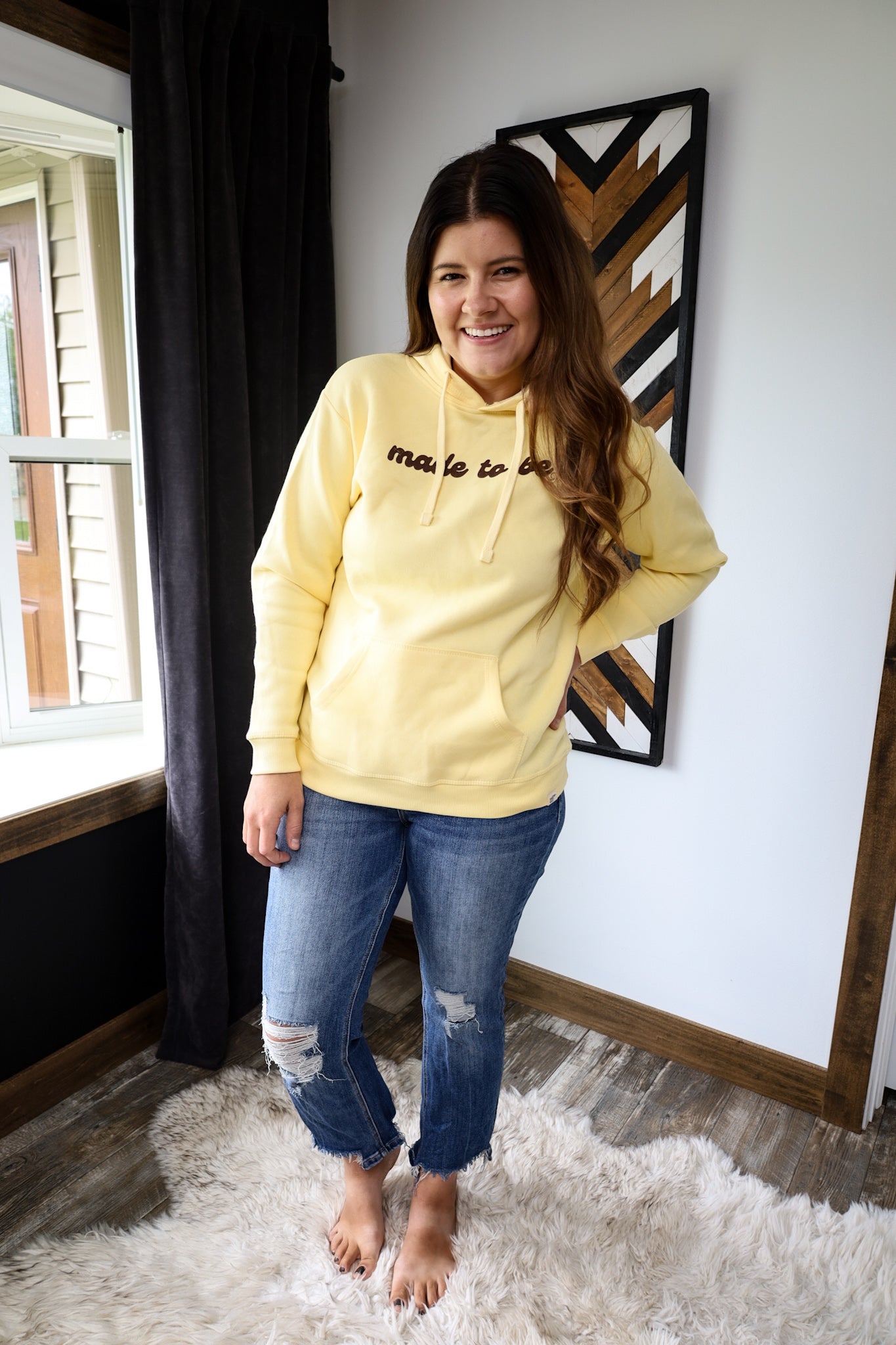 made to be; hoodie - DISCOUNTED