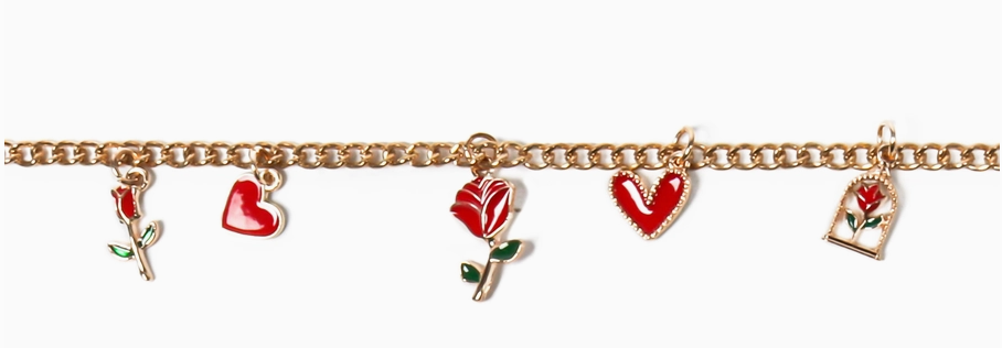 rose hat charm