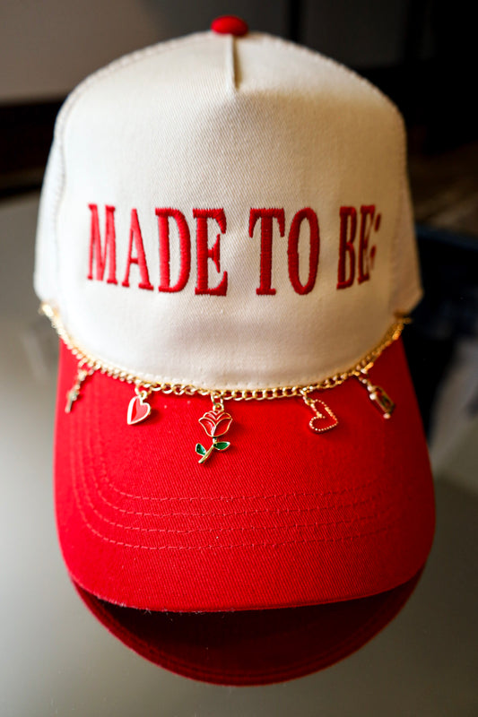 rose hat charm