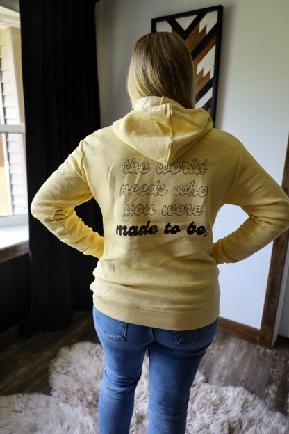 made to be; hoodie - DISCOUNTED