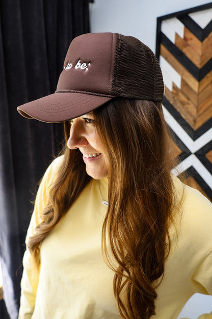 made to be; trucker hat